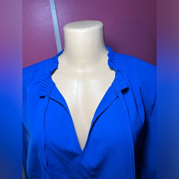 NEW Elegant Blue Women's Dress - Picture 7 of 12